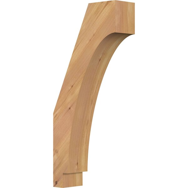 Ekena Millwork 3 1/2"W x 10"D x 22"H Imperial Smooth Knee Brace, Western Red Cedar BRC04X10X22IMP00SWR - main